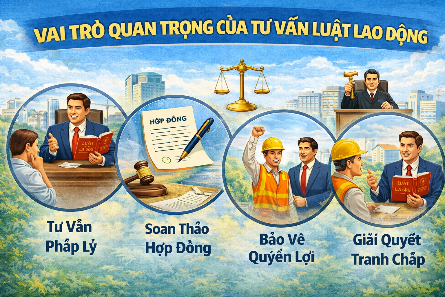 Vai trò quan trọng của luật lao động
