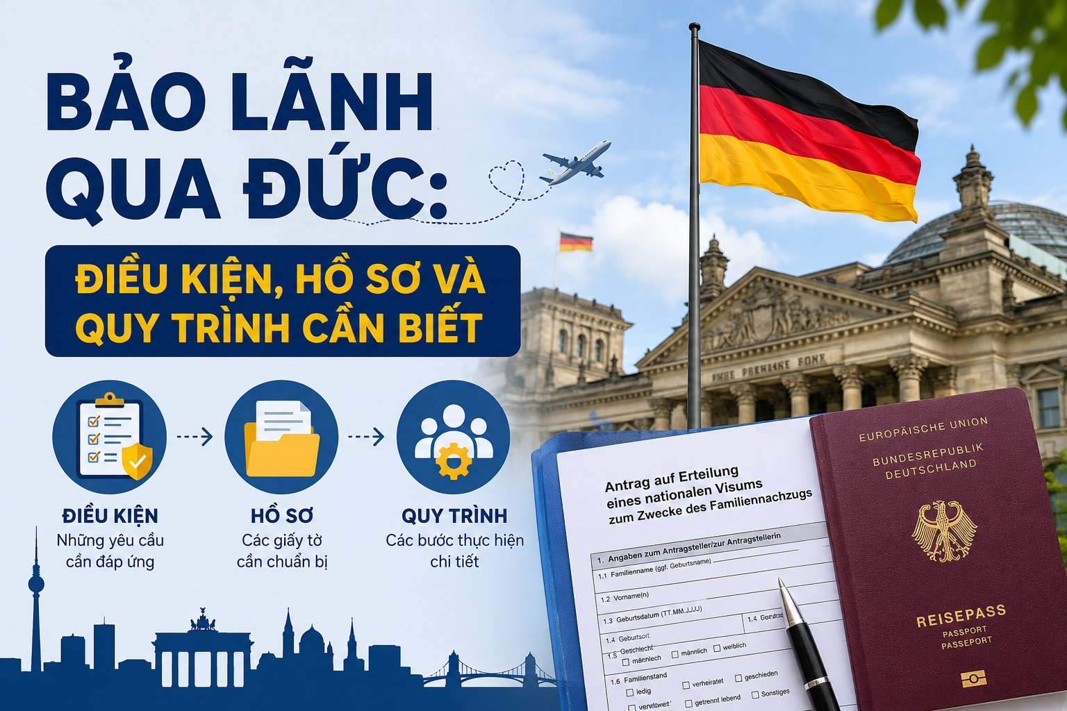 Bảo Lãnh Qua Đức: Điều Kiện, Hồ Sơ Và Quy Trình Cần Biết