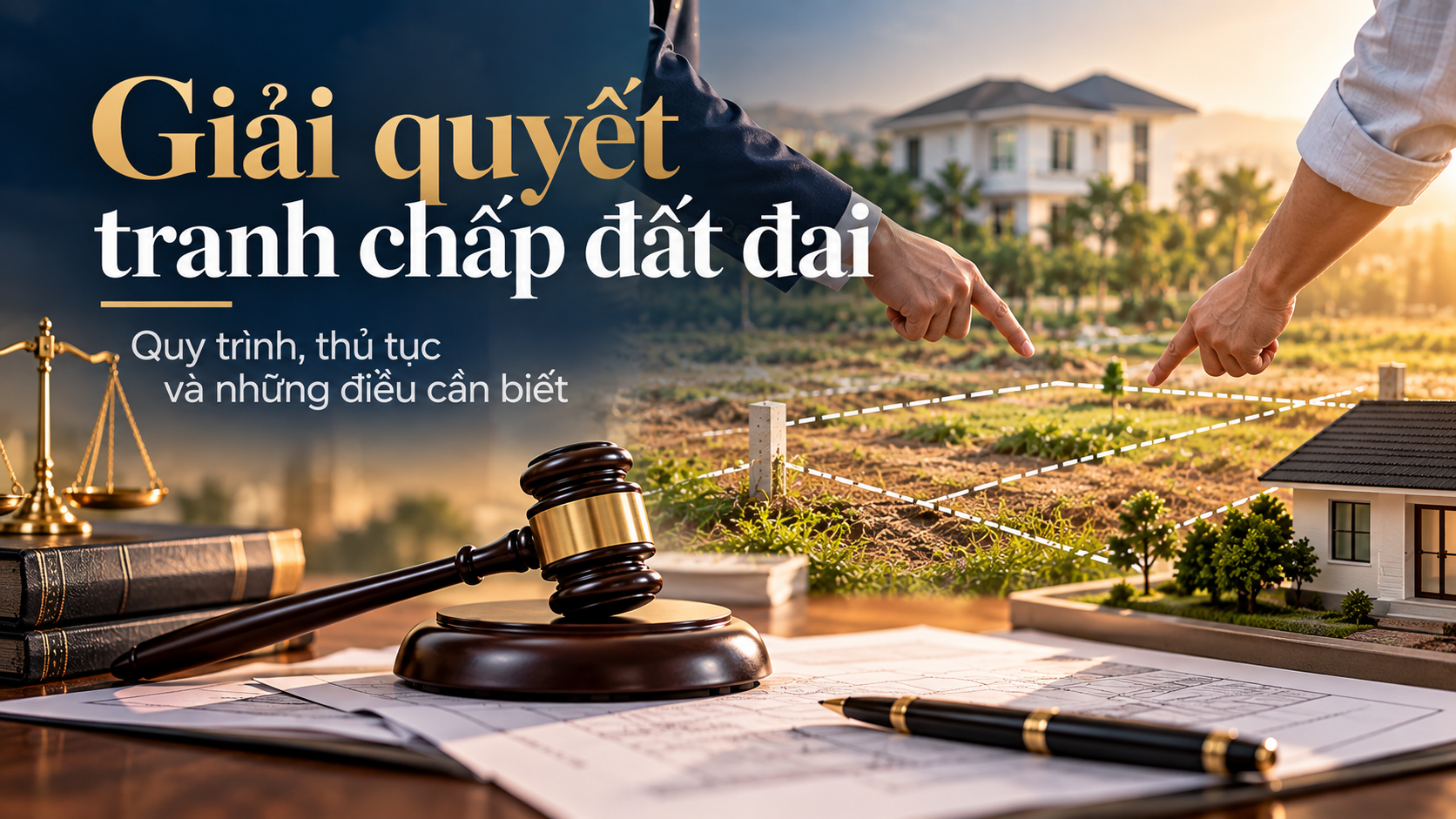 Giải quyết tranh chấp đất đai: Quy trình, thủ tục và những điều cần biết