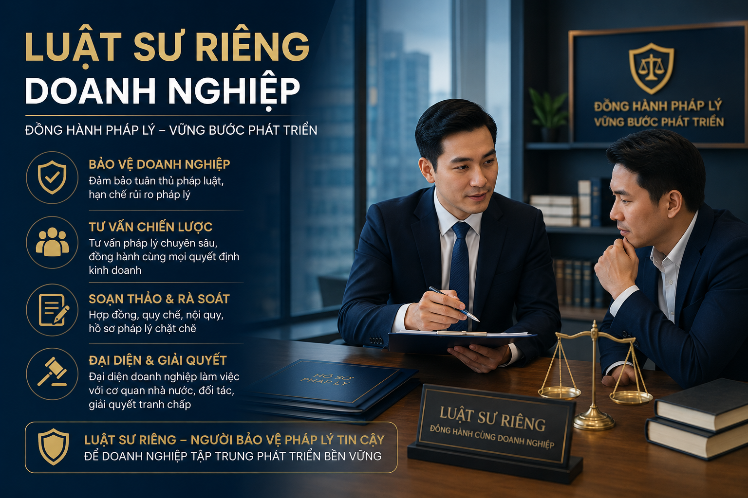 luật sư riêng doanh nghiệp