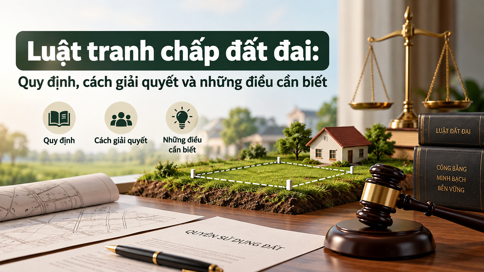 Luật tranh chấp đất đai: Quy định, cách giải quyết và những điều cần biết