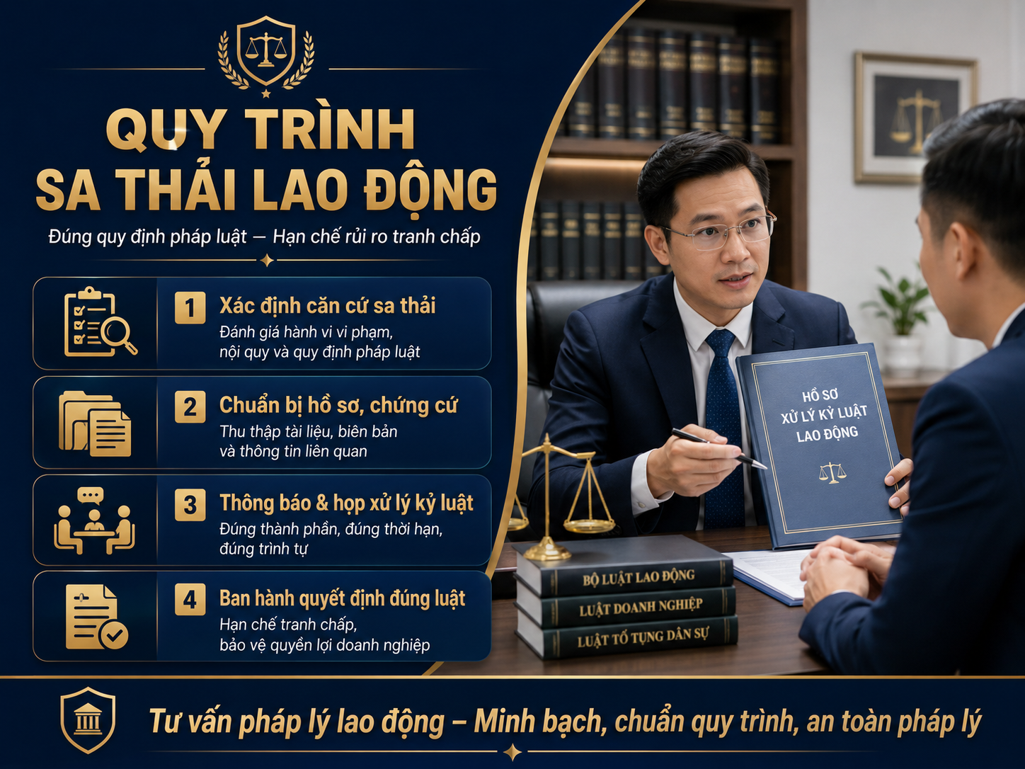 quy trình sa thải lao động