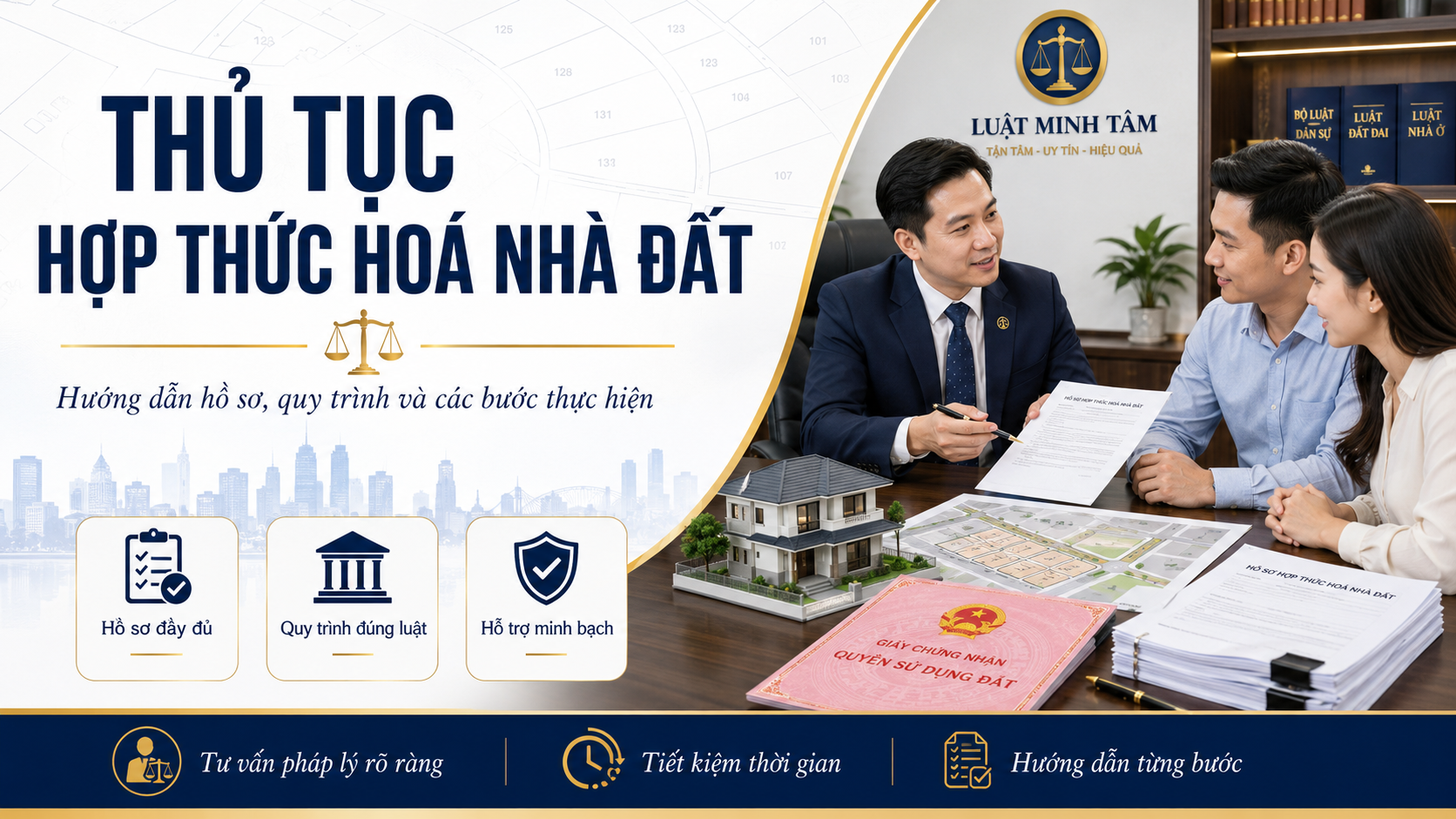 thủ tục hợp thức hoá nhà đất