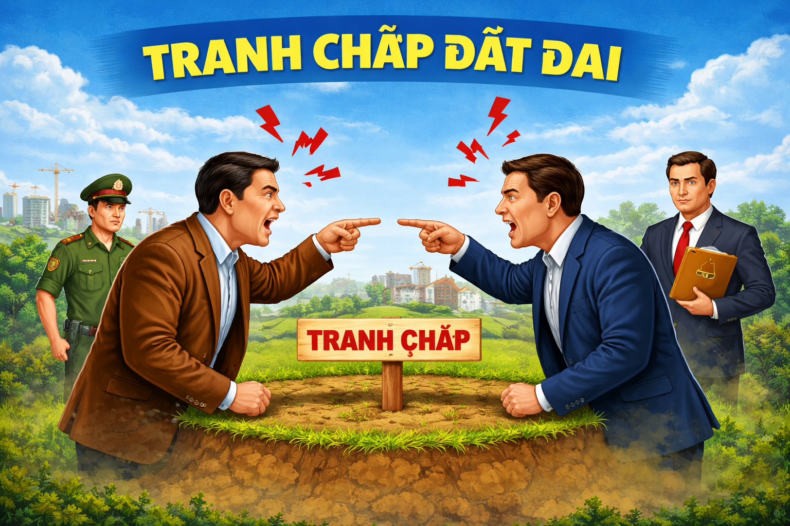 tranh chấp đất đai