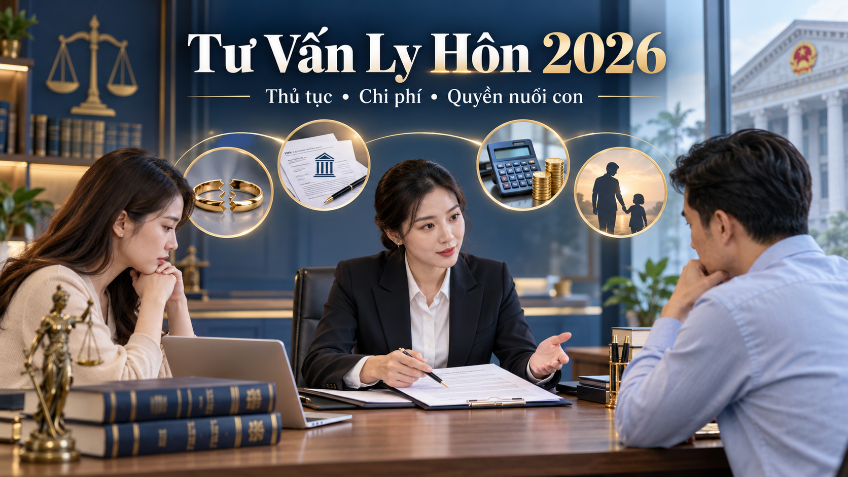 Tư Vấn Ly Hôn 2026: Thủ Tục, Chi Phí Và Quyền Nuôi Con Mới Nhất