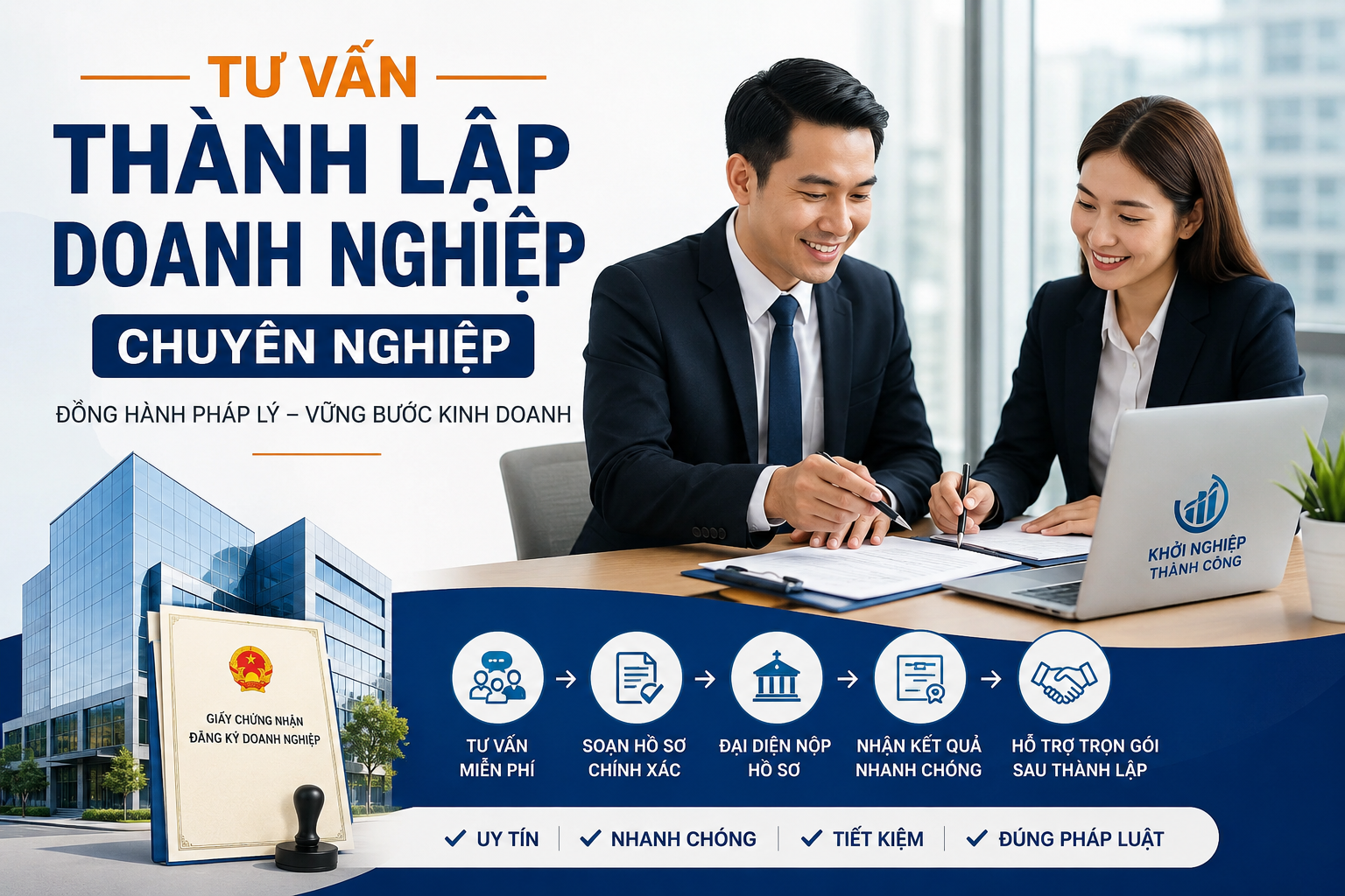 Tư Vấn Thành Lập Doanh Nghiệp Chuyên Nghiệp – Giải Pháp Toàn Diện Cho Nhà Đầu Tư