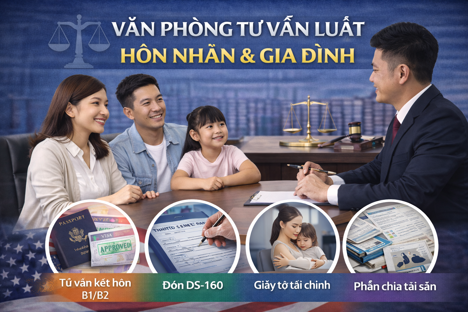 văn phòng tư vấn luật hôn nhân gia đình