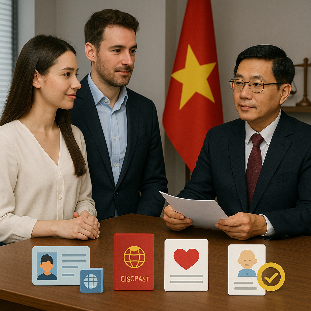 Hồ sơ đăng ký kết hôn với người nước ngoài
