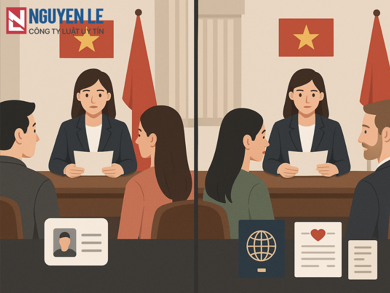 Sự khác biệt khi làm thủ tục đăng ký kết hôn với người nước ngoài