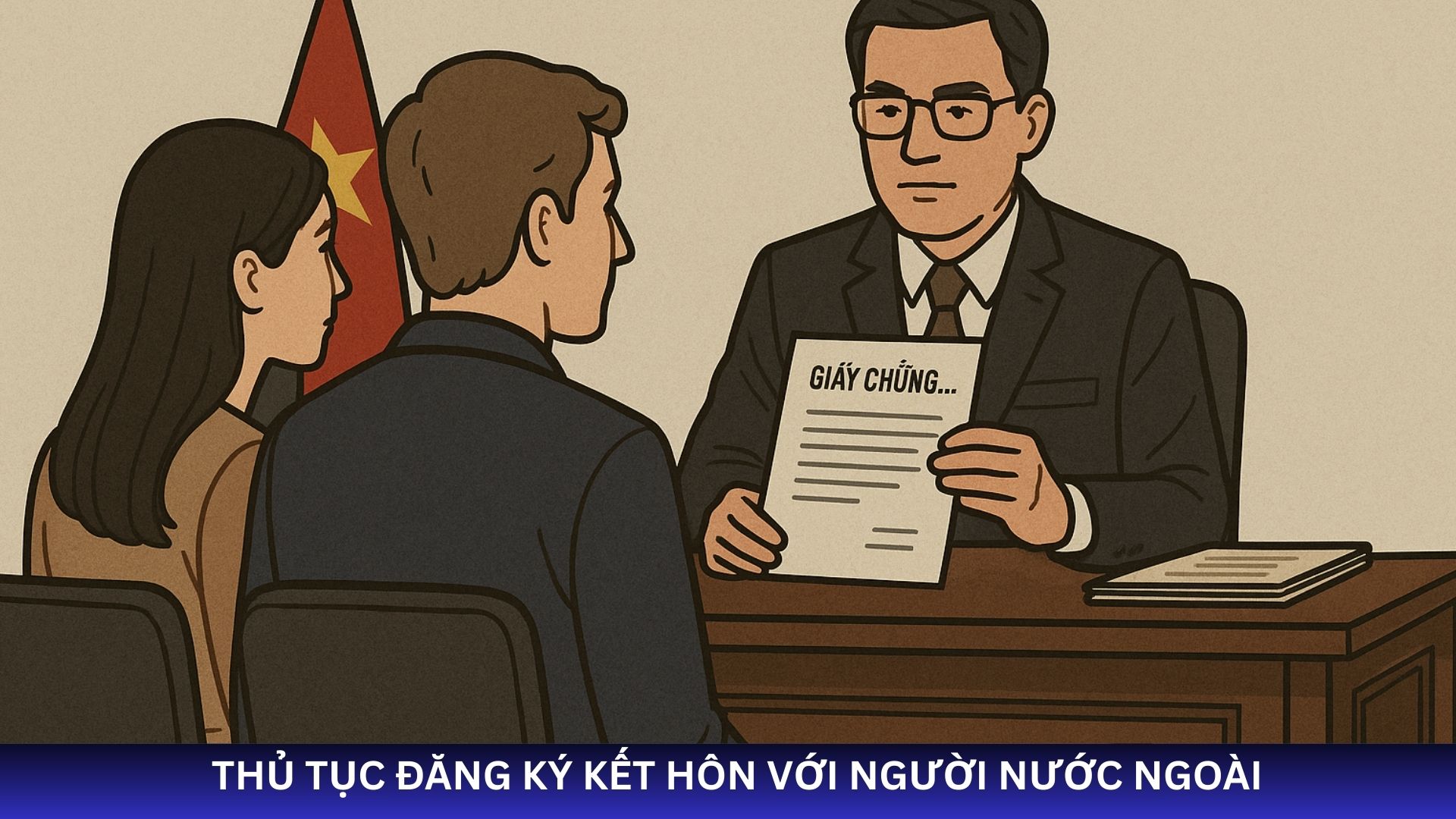 Thủ tục đăng ký kết hôn với người nước ngoài