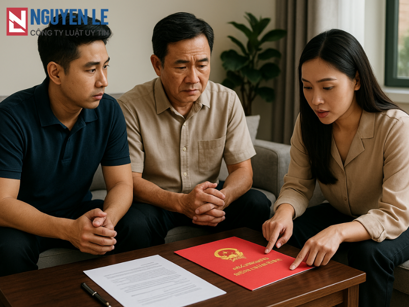 Ai được hưởng đất khi bố mẹ mất