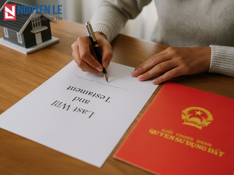 cách viết di chúc thừa kế