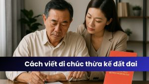 cách viết di chúc thừa kế đất đai