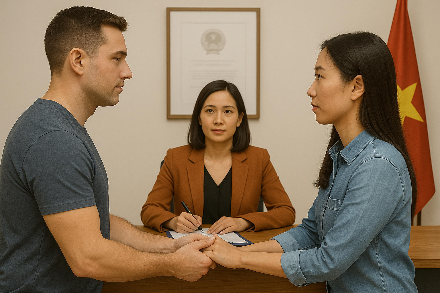 tiêu chí đăng ký kết hôn với người nước ngoài