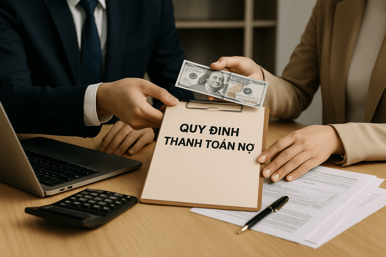 Quy định thanh toán nợ